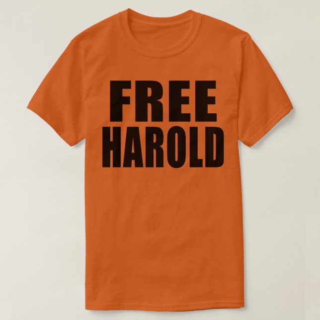 T-SHIRT HAROLD LIBRE (Design devant)