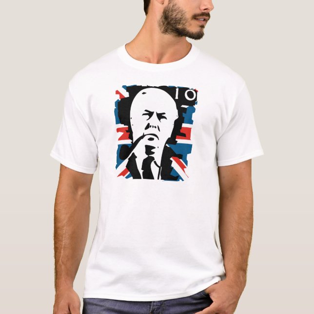 T-shirt Harold Wilson (Devant)