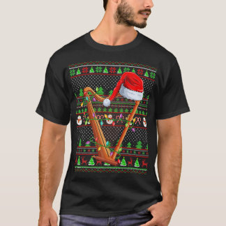 T-shirt Harp Music Lover Family Matching Ugly Harp