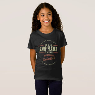 T-Shirt Harp Player Chose
