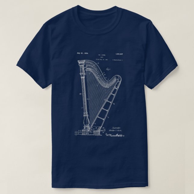 T-shirt Harpe (Design devant)