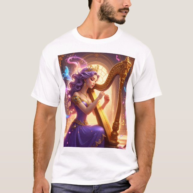 T-shirt Harpe de la Reine Enchantée (Devant)