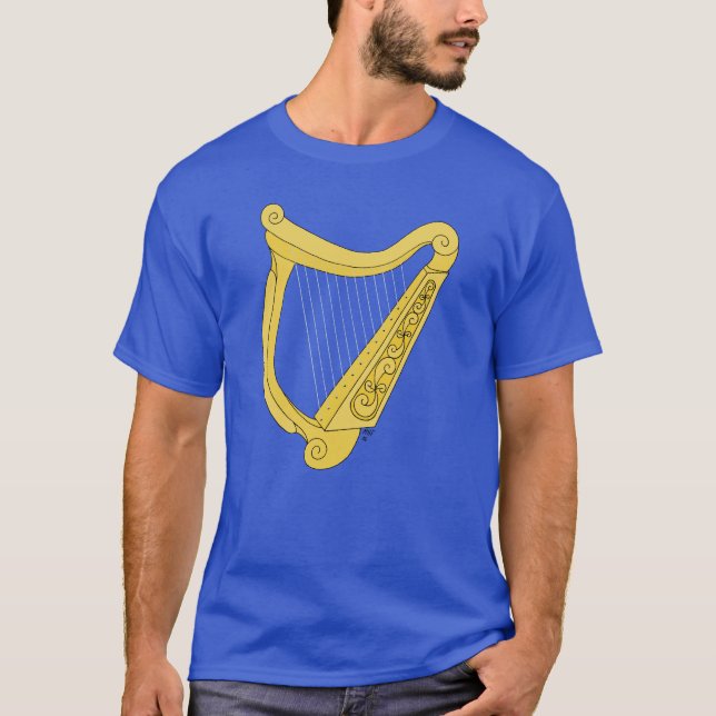 T-shirt Harpe irlandaise (Devant)