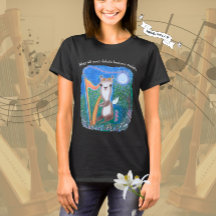 T-shirt Harpe Lune Delulu