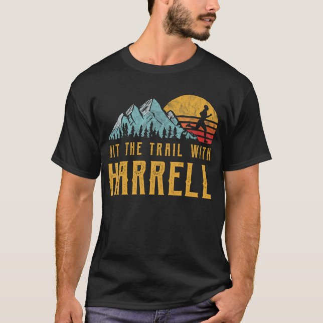 T-shirt HARRELL Family Running - Touchez le sentier avec H (Devant)