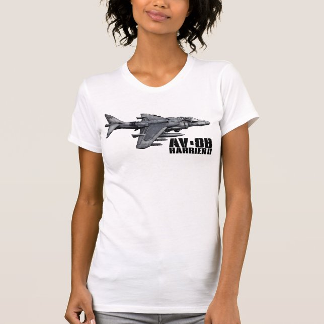 T-shirt Harrier II AV-8B (Devant)