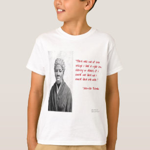 T-shirt Harriet Tubman "Liberté Ou Mort" Citations Cadeaux