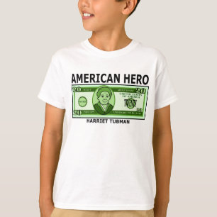 T-shirt Harriet Tubman sur billet de vingt dollars