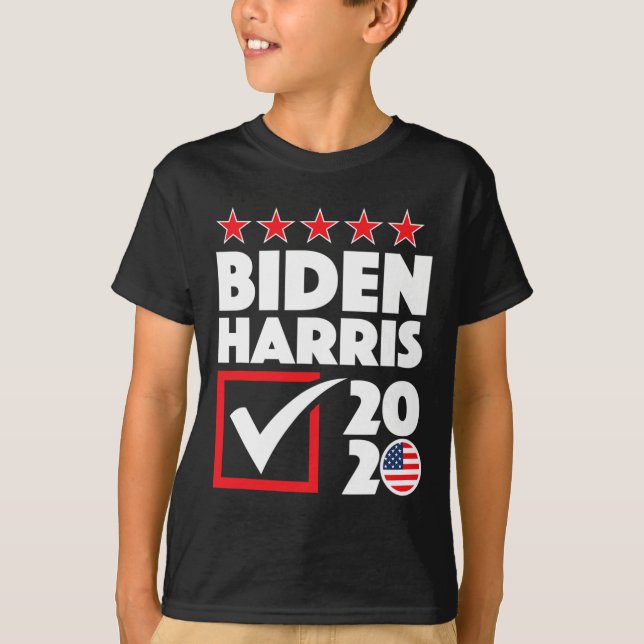 T-shirt Harris 2020 Parti démocrate d'élection américain P (Devant)