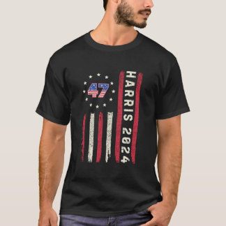 T-shirt Harris 2024 47 Président