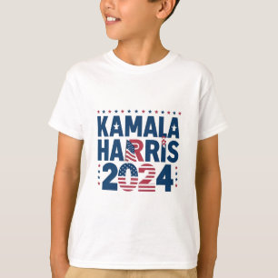 T-shirt Harris 2024 Déclaration patriotique politique Démo