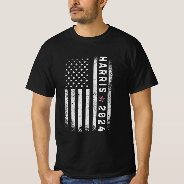 T-shirt Harris 2024 Kamala Harris Pour Président 2024T-Shi (Devant)
