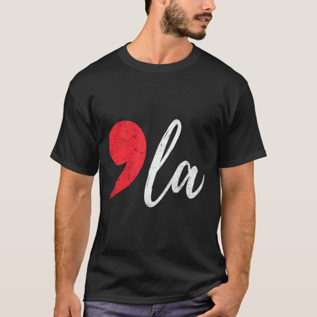 T-shirt Harris 2024 Président Comma La Funny (Devant)