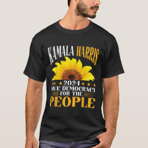 T-shirt Harris 2024 Sauver La Démocratie Pour Le Peuple Su