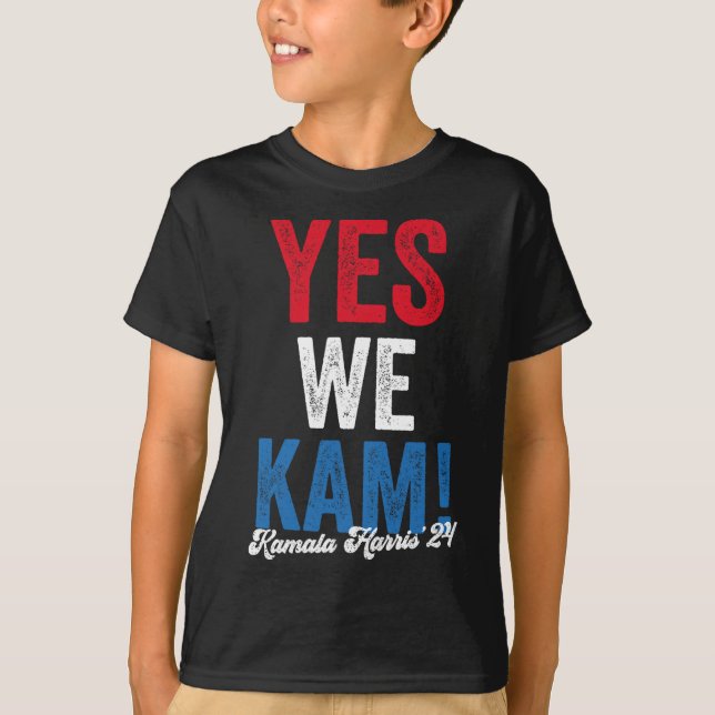 T-shirt Harris 2024 Support I&#' ; m Avec Son Kamala Harri (Devant)