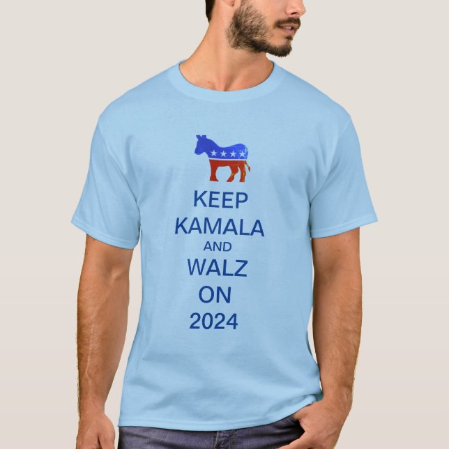 T-shirt Harris et Walz 2024 (Devant)