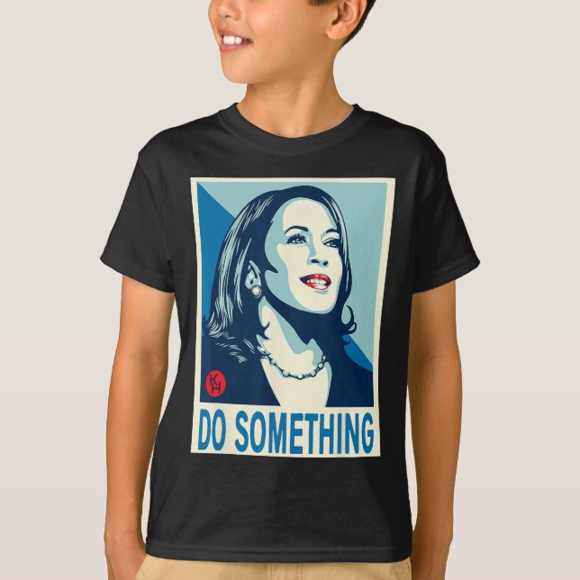 T-shirt Harris faire quelque chose (Devant)