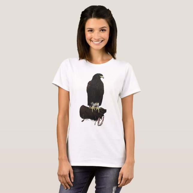 T-shirt Harris Hawk sur Glove (Devant entier)