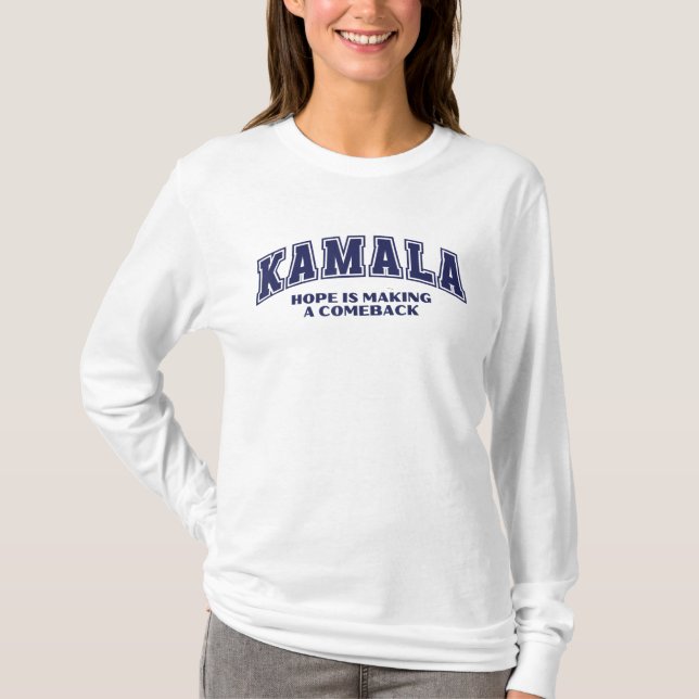 T-shirt Harris Kamala 2024 L'espoir fait son retour (Devant)