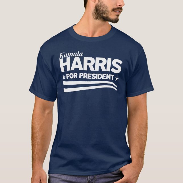 T-shirt HARRIS - Kamala Harris pour le président (Devant)