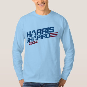 T-shirt Harris Shapiro 2024 Étoiles et Bandes Patriotiques