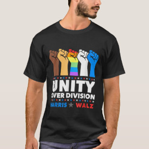 T-shirt Harris Waltz 2024 Unité sur la division Kamala Har