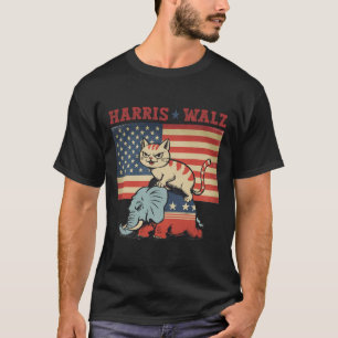 T-shirt Harris Waltz 2024 Vp Présidente Election Drôle Cha