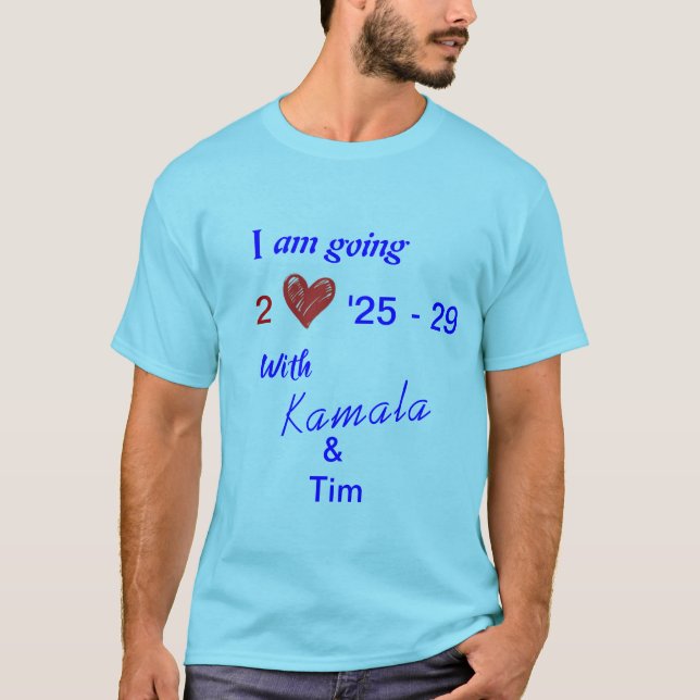 T-shirt HARRIS WALZ 2024 (Devant)