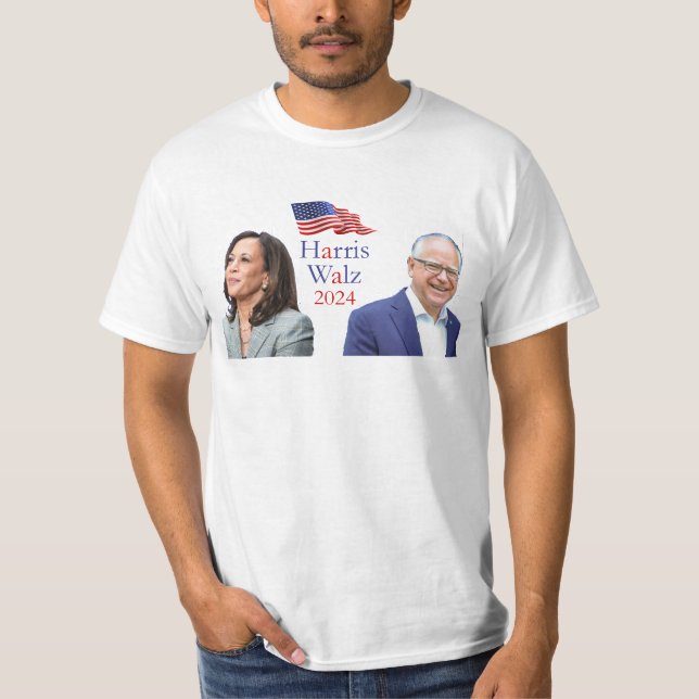 T-shirt Harris Walz 2024 (Devant)