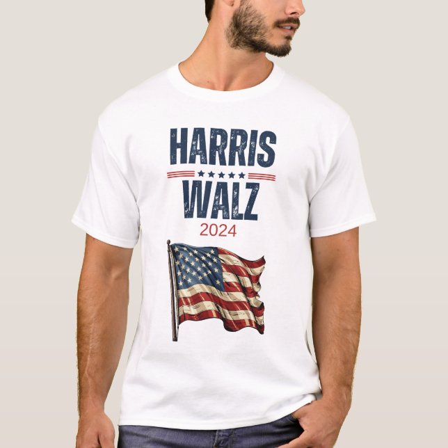 T-shirt Harris Walz 2024 (Devant)