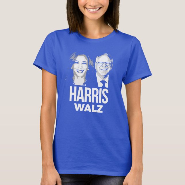 T-shirt Harris Walz 2024 (Devant)