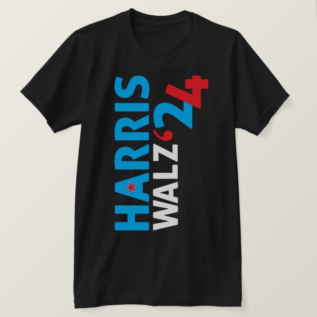 T-shirt Harris Walz 2024 (Design devant)