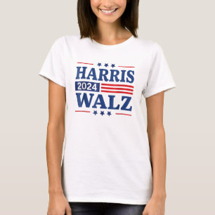 T-shirt Harris Walz 2024 Élection Kamala Harris Tim Waltz