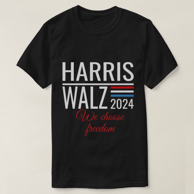 T-shirt Harris Walz 2024 Kamala Harris Tim Waltz Election (Design devant)