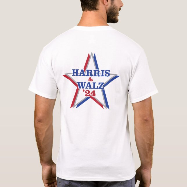 T-shirt HARRIS & WALZ '24 (Dos)