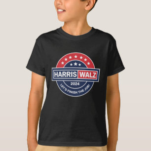 T-shirt Harris Walz 24 Kamala Harris Madame la Présidente