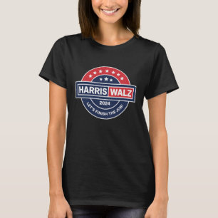 T-shirt Harris Walz 24 Kamala Harris Madame Présidente 202