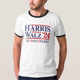 T-shirt Harris Walz Big Dad Energy