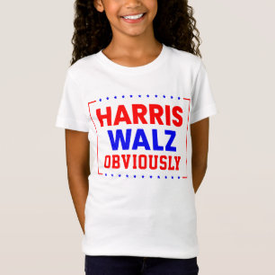 T-Shirt Harris Walz évidemment Kamala Harris pour le prési