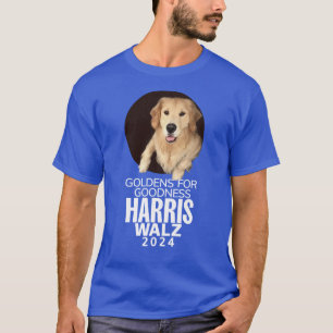 T-shirt Harris/Walz Goldens for Goodness tee