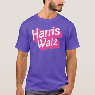 T-shirt Harris Walz Pink
