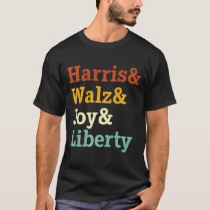 T-shirt Harris Wheimer Joy Liberty - Harris Waltz 2024 Ret