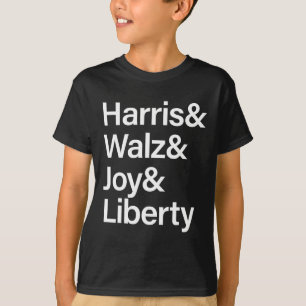 T-shirt Harris Wheimer Joy Liberty Vote Kamala Harris Pres