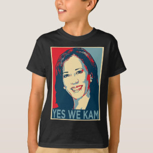T-shirt Harris Yes We Kam Campagne politique électorale 20