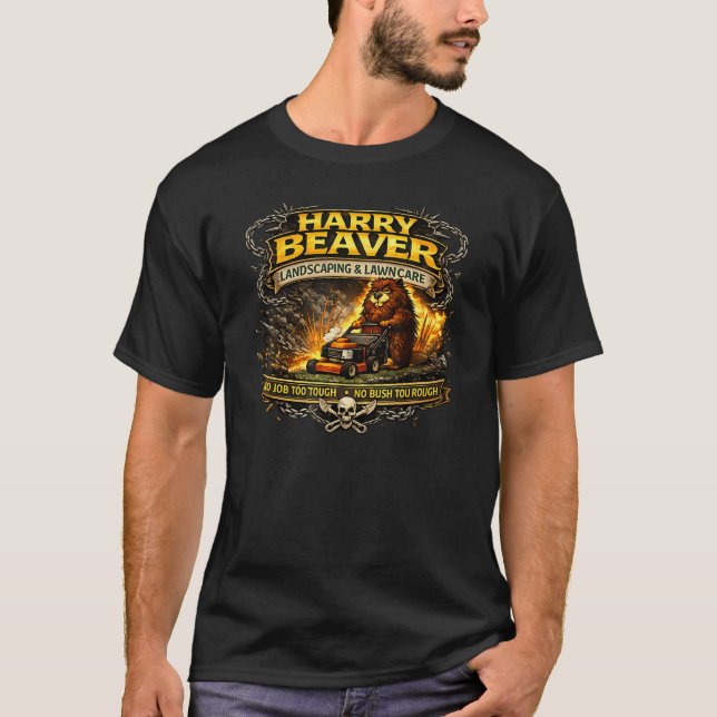 T-shirt Harry Beaver (Devant)