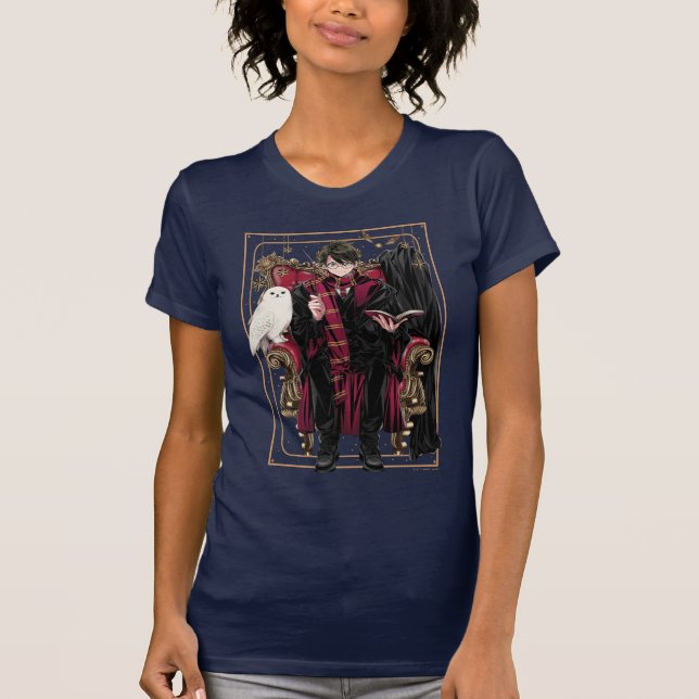 T-shirt HARRY POTTER™ | Anime HARRY POTTER™ assis (Devant)