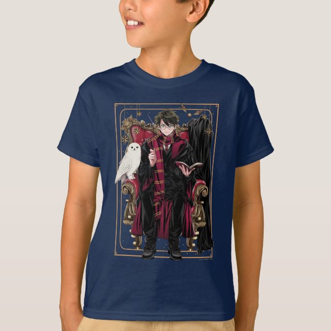 T-shirt HARRY POTTER™ | Anime HARRY POTTER™ assis (Devant)