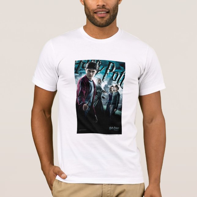 T-shirt Harry Potter avec Dumbledore Ron et Hermione 1 (Devant)