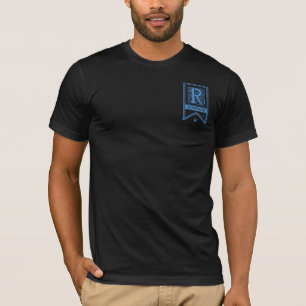 T-shirt Harry Potter Bannière du monogramme de Serdaigle