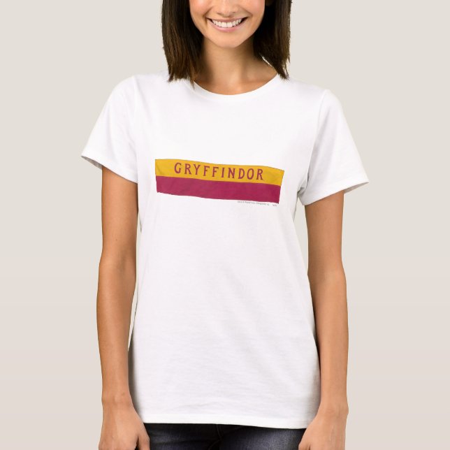 T-shirt Harry Potter | Bannière Gryffindor (Devant)